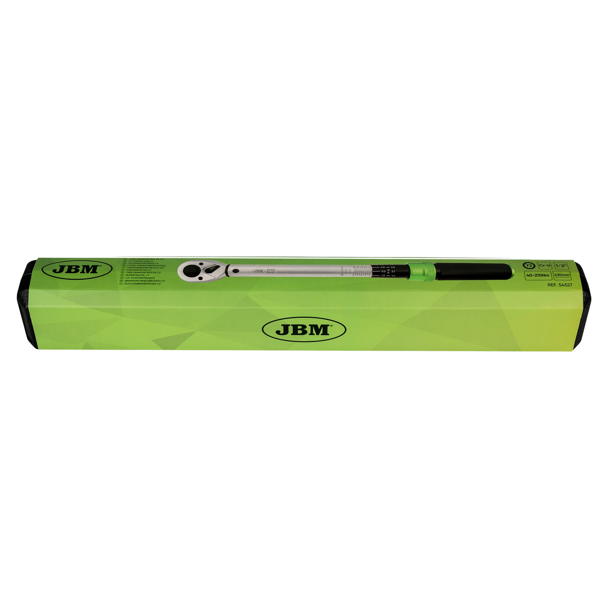 Clé dynamométrique JBM 1/2 pouce, plage de 40 à 210 Nm (vue 5)