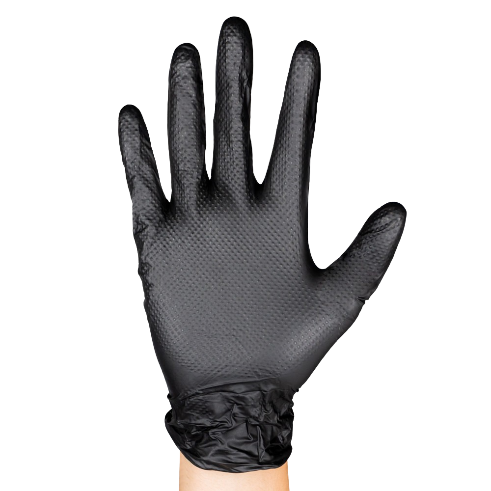 Gants en Nitrile Renforcés - Texture Diamant (Lot de 2)
