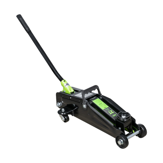 Cric rouleur JBM 2 tonnes, levage de 130 à 355 mm