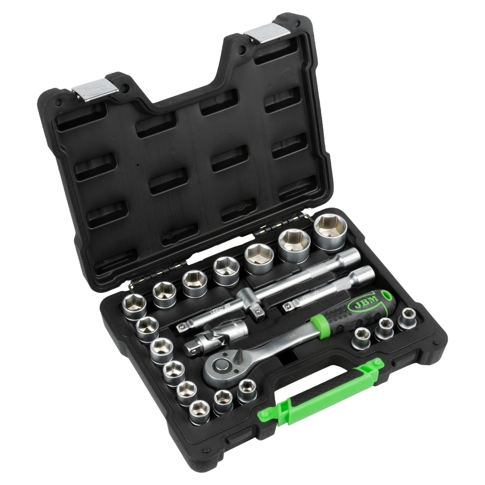 Coffret Douilles 1/2” Pro – 22 Pièces