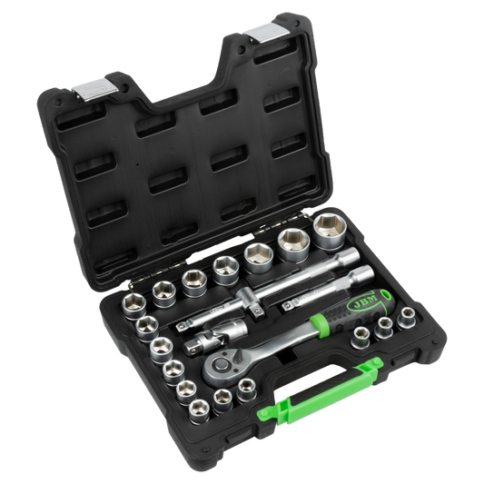 Coffret Douilles 1/2” Pro – 22 Pièces