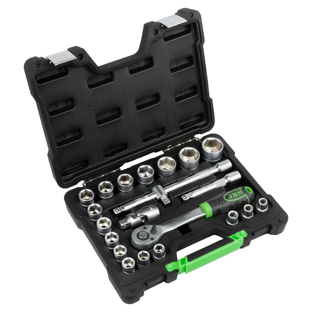 Coffret Douilles 1/2” Pro – 22 Pièces