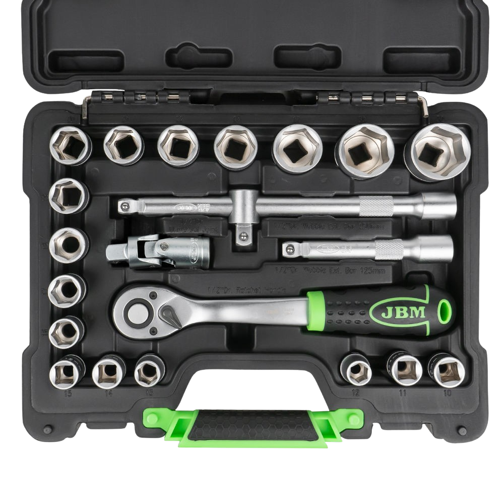 Coffret Douilles 1/2” Pro – 22 Pièces