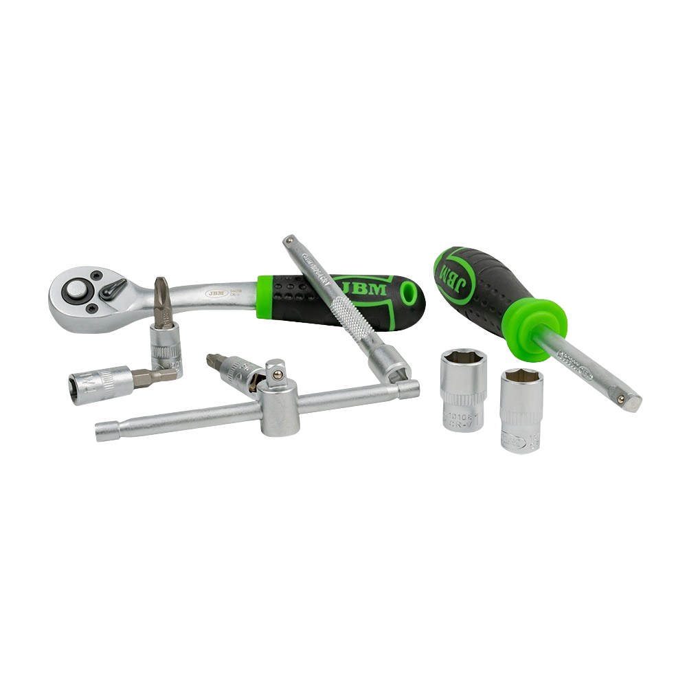 Coffret Douilles & Embouts 1/4” Pro – 46 Pièces