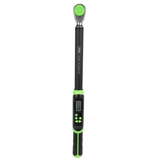 Clé dynamométrique numérique JBM 1/2 pouce, 10 à 200 Nm, écran digital
