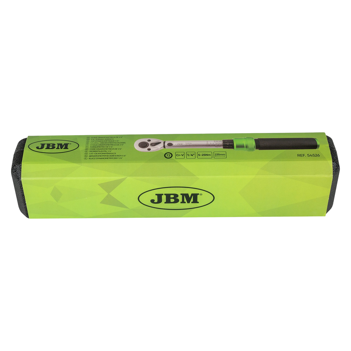 Clé dynamométrique JBM 1/4 pouce, plage de 5 à 25 Nm (vue 5)