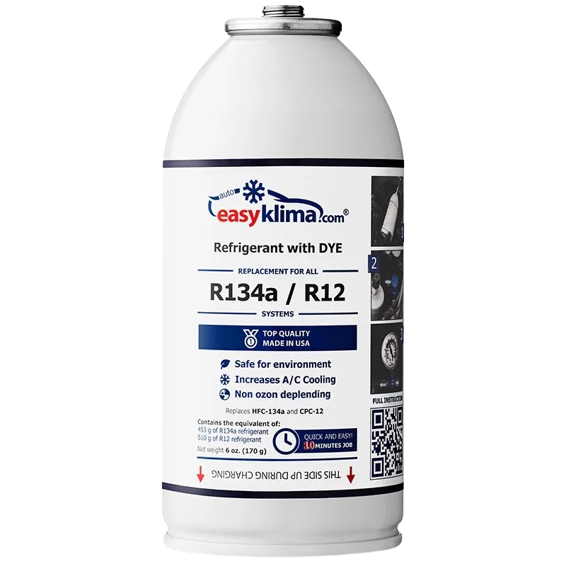 Gaz R134A / R12 (... - 2016)