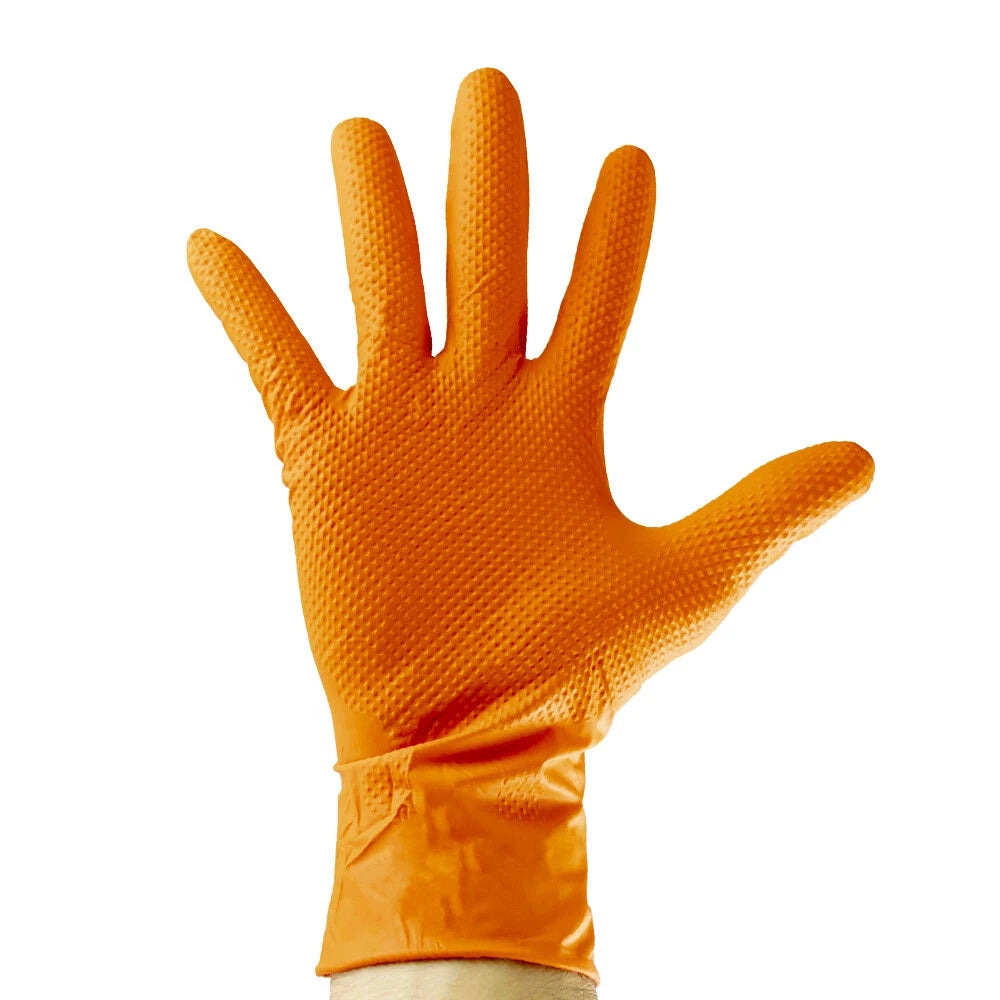Gants en Nitrile Renforcés - Texture Diamant (Lot de 2)