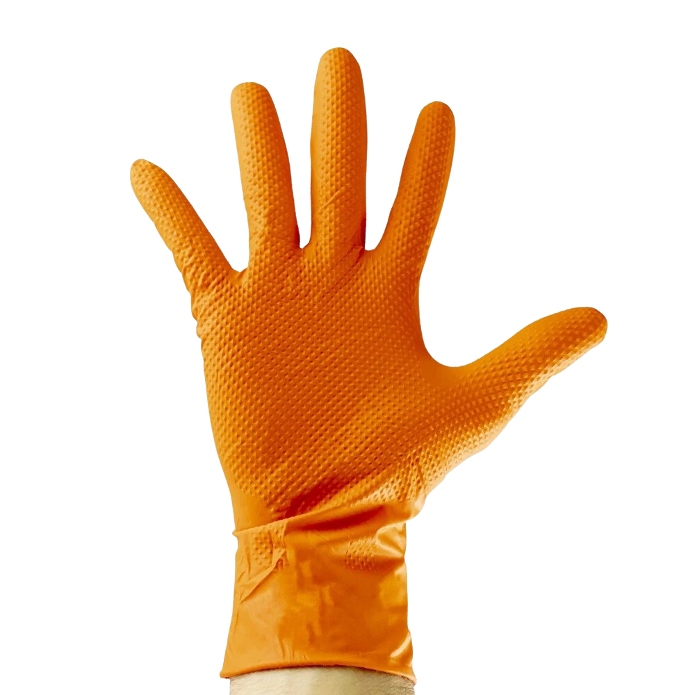 Gants en Nitrile Renforcés - Texture Diamant (Lot de 2)