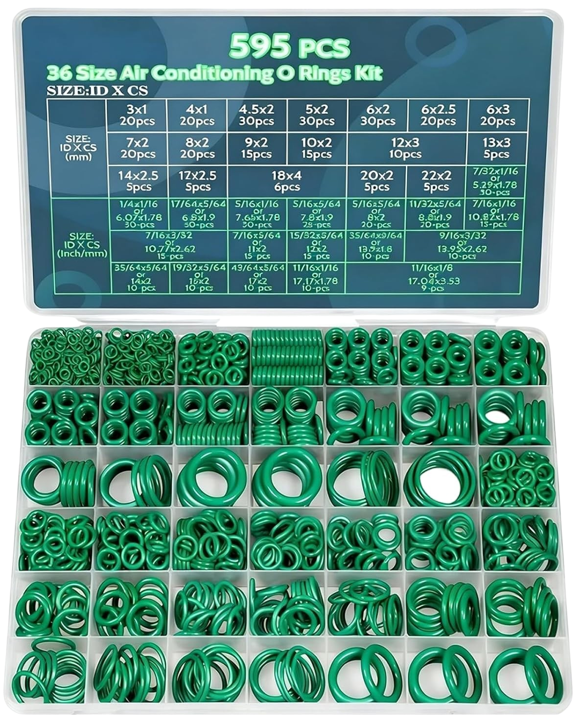 Kit de 595 joints toriques pour clim auto – LeRobiShop