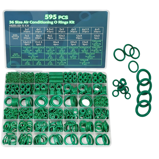 Kit de 595 joints toriques pour climatisation auto